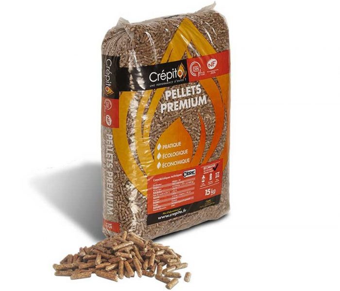Crépito Bois granulés 15 kg à l'unité – Image 1